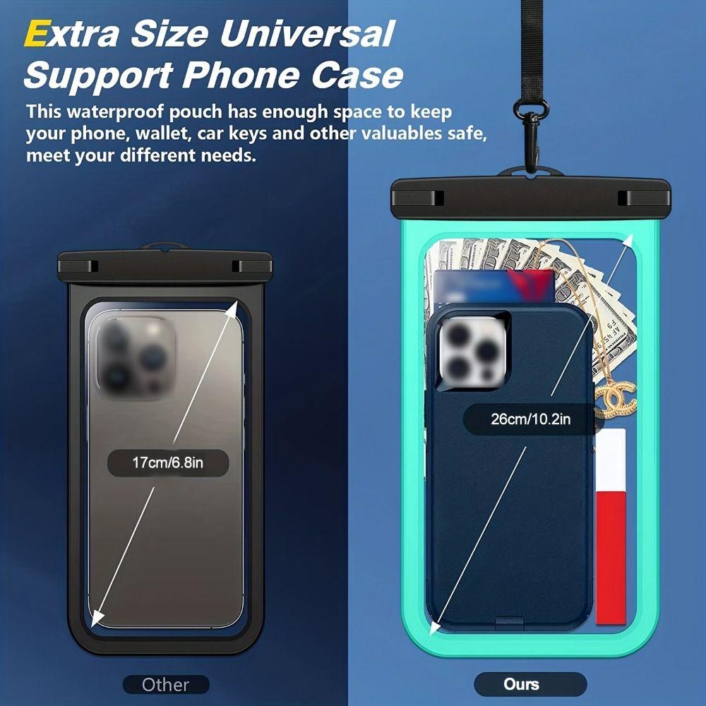 Large Capacity Mobile Phone Bag Touchable Screen Swimming Storage Bag Underwater Dry Bag  Boating