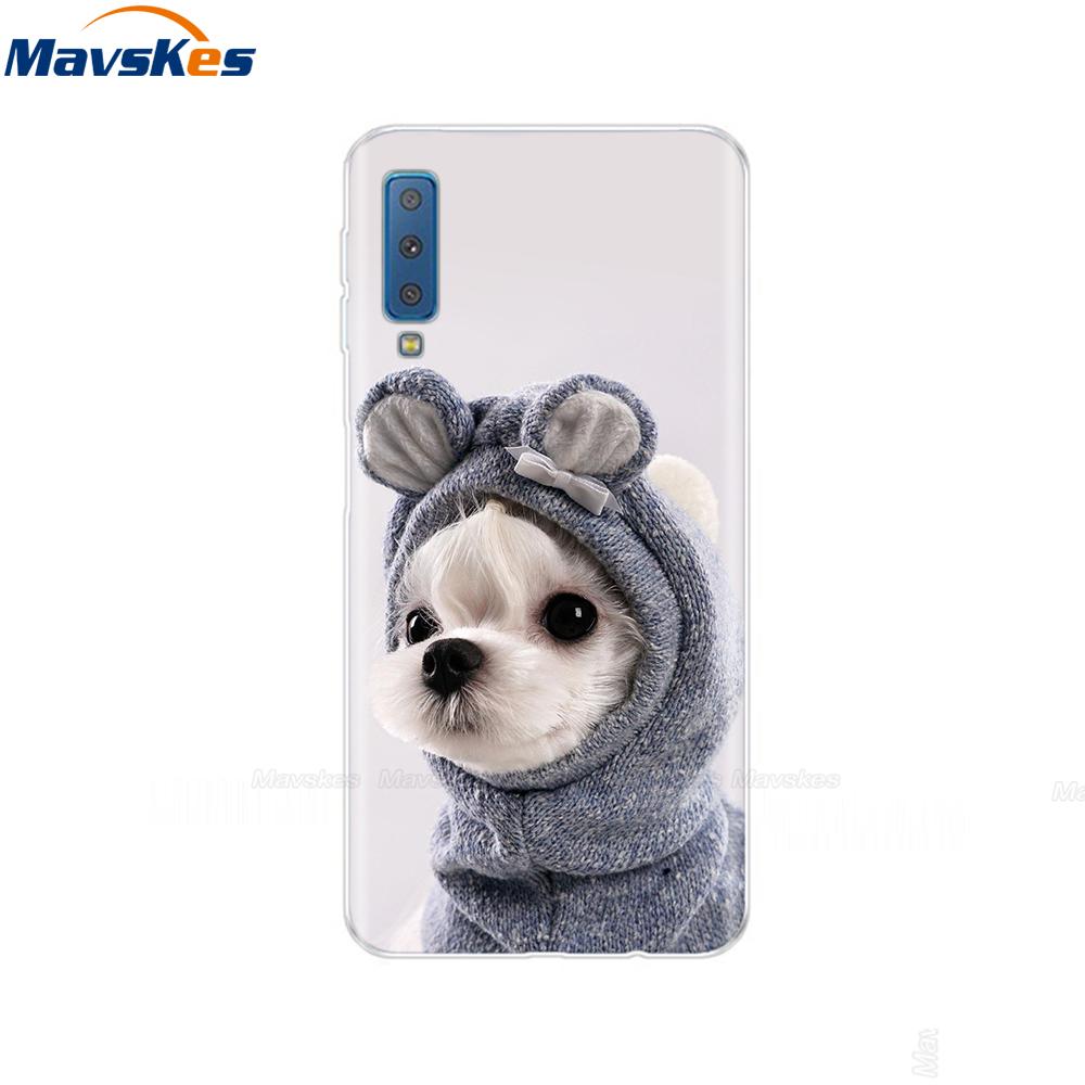 Silicone Cover For Samsung Galaxy A7 2018 Case A750 A750F Case 6.0' TPU Phone case For Samsung A 7 2018 750 750F Fundas Coque