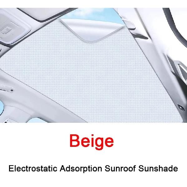 For Lexus RX RZ 2023 Car Electrostatic Adsorption Roof Sunshade Sunroof Sunshade Skylight Blind Shading Sticker Accessories