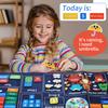 My First Daily Classroom Calendar – Essential for Preschool Children's Classroom Calendar: Year, Month, Day, Weather, Season, Mo