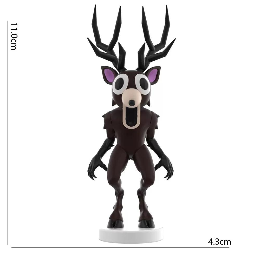 

New 99 Nights in The Forest Deer Owl Goat Monster Model Figurine Plastic Toy Gifts