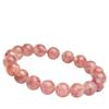 Hongchu Crystal Natural high-quality pink crystal bead bracelet 6A Premium Pink Grandmother Crystal Bracelet
