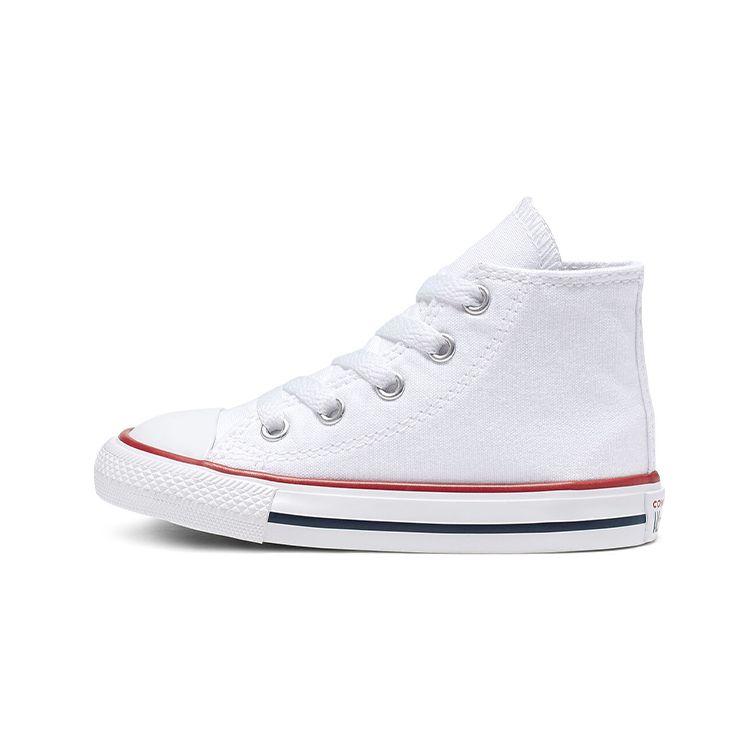 Converse Chuck Taylor All Star Canvas Comfortable Casual High Top Walker Baby Sneakers Standard-White 7J253C