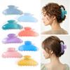 Hair Claw Clip Back Head Claw Macaron Color Shower Clip