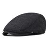 Pattern Cotton Lattice Beret  Hat For Men With Adjustable Casual Outdoor Travel