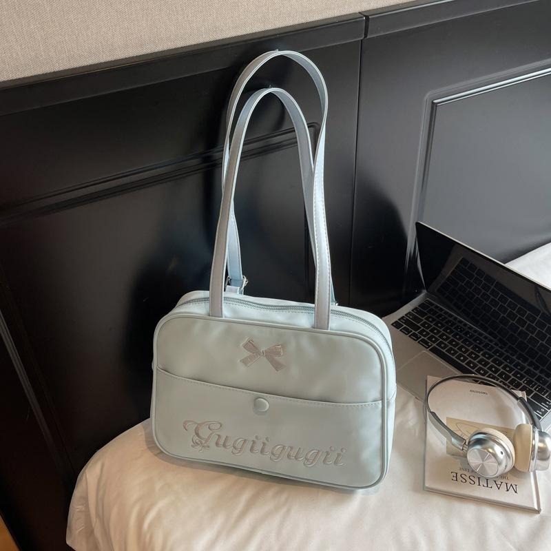 

Simple and large-capacity backpack bag women s 2025 summer new trendy Korean underarm bag high-value shoulder tote bag
