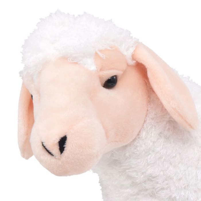 VidaXL Jouet en peluche Mouton Blanc XXL 91341