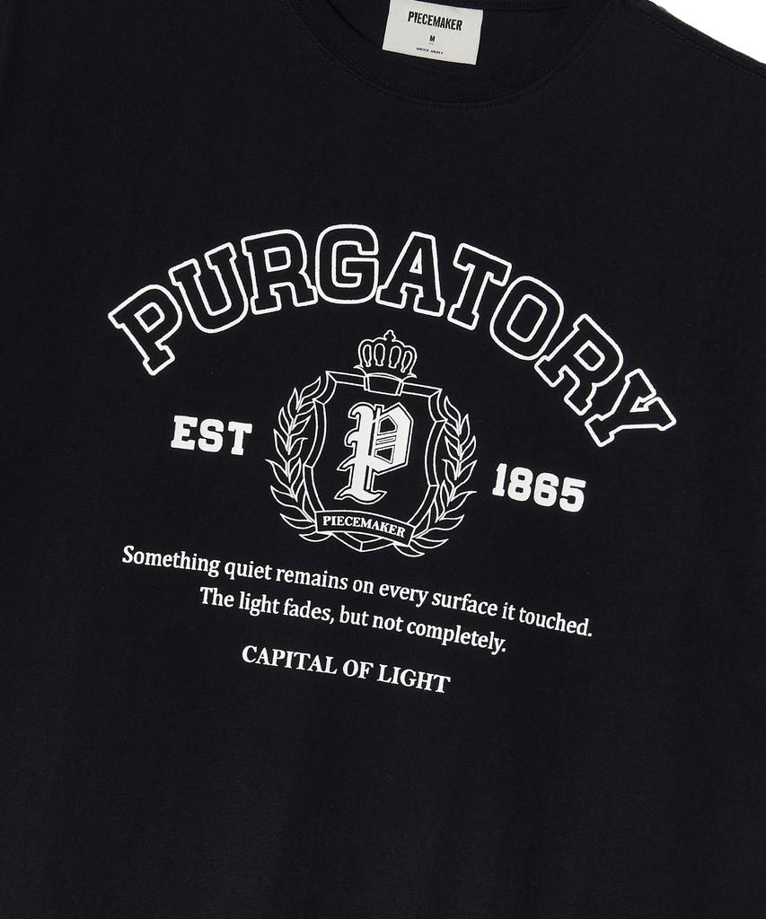 PEACE MAKER Furgatory Crown Short Sleeve T-Shirt (Black)