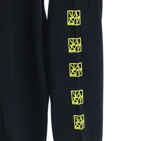 unused VAST222 18ss made in Japan Sleeve print Long sleeve sweat trainer Men's Used