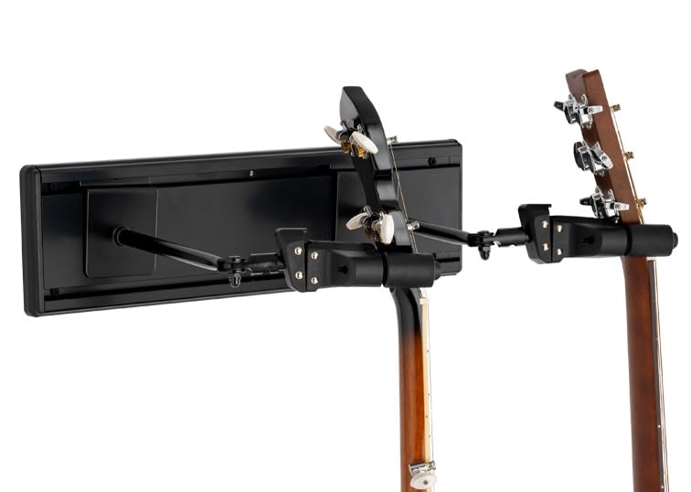 HERCULES GSP402SB Wall Rack Two 2-Guitar (for Guitars)