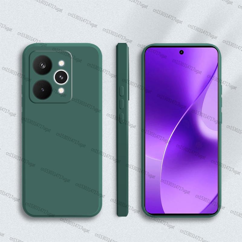 

Для Realme 15 Pro Чехол Для Realme 15 Pro Противоударный Мягкий Жидкий Силиконовый Чехол для Телефона Конфетного Цвета Для Чехла Realme 15 Pro Realme 15 Pro