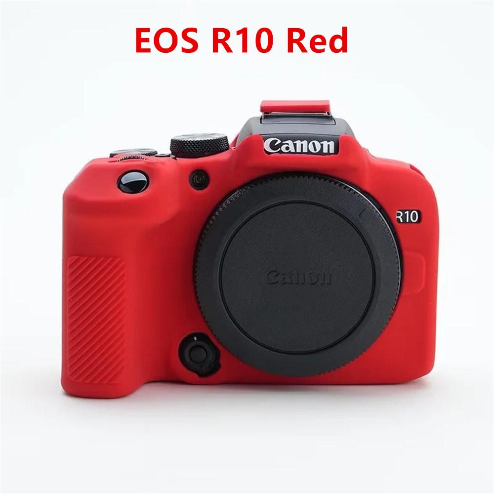 Soft Silicone Armor Camera Body Case For Canon EOS R10 R7 RP R6 R 7D 77D 600D 650D 700D Shockproof Cover