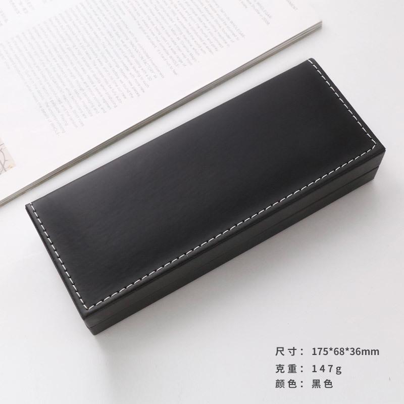 Luxury High Quality Custom PU Cover Pen Gift Box Custom Packaging Box for Pen чёрный