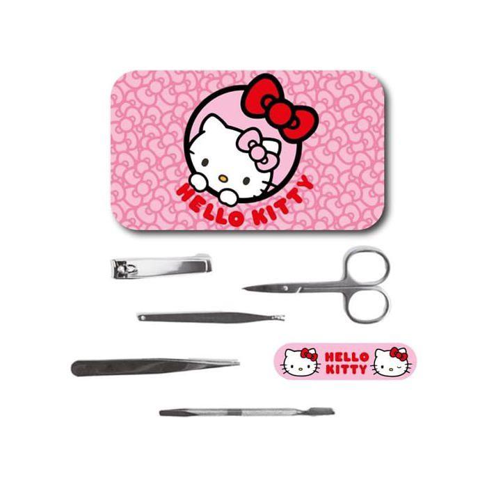 Kit de manucure - CERDÁ LIFE'S LITTLE MOMENTS - Hello Kitty - Étui métal - Outils inox