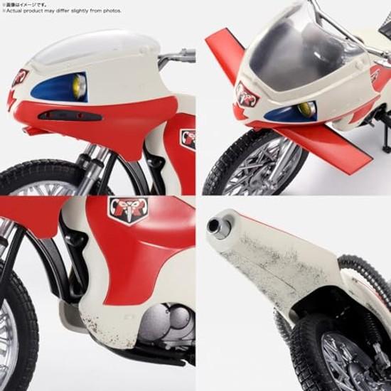 TAMASHII NATIONS SH. Figuarts Cyclone (Kamen Reiter) Glory Showa Rider Edition Ca. 190 mm ABS PVC Bemalt Bewegliche Figur