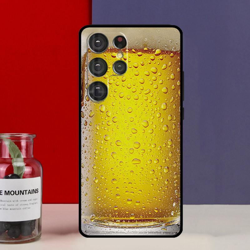 

Чехол Funda с изображением бокала пива и алкоголя для Samsung Galaxy S25 Ultra S9 S10 S20 FE S21 S22 S23 Plus S24 Ultra Galaxy S22 Plus