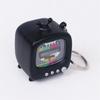 Vintage Style Mini TV Keychain With Light Sound Features Compact Keyring Gift For Birthdays Holidays