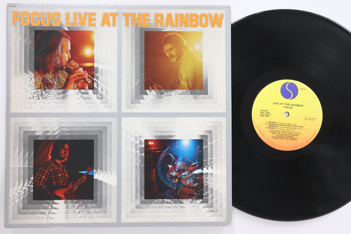 

LP Record FOCUS - Live At The Rainbow SAS7408 SIRE 1973 Non Japan Rock Used