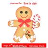 Gingerbread Man Christmas Ornaments & Photography Props for Tree & Window Decor, Children's Gifts