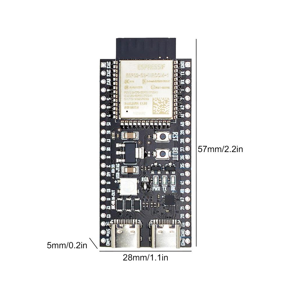 ESP32/ ESP32-S3/ESP32-C3 CORE Board Dual Type-C Entwicklungsboard CORE N16R8 N8R2 ESP32C3 ESP32-C3-DevKitM-1 ESP32-S3-DevKitC-1