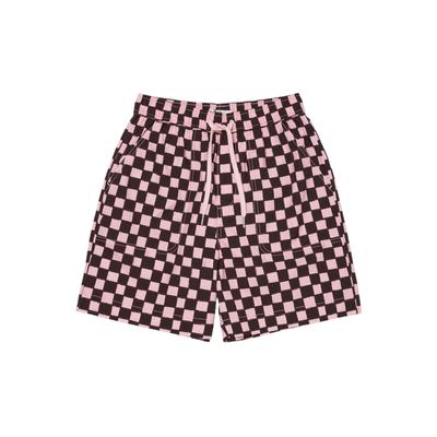 X Riroo Asian Artist Series Off The Wall Riroo Hund Mode Schlicht Trendy Ästhetisch Lässige Shorts Damen Shorts Schwarz Rosa VN000QF7FB0