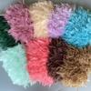 Fluffy Turkey Feathers Trim Fringe Ribbon 10Meters Marabou Feather On Tape Fringes Sewing Trimmings DIY Clothes Dress Decoration