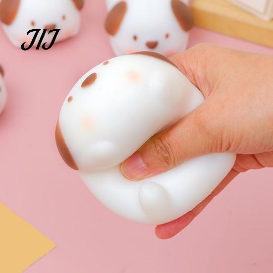 Pig Squeeze Toy Animal Stress Relief Toy, Slow Rising Sensory Toys Soft Office Desk Dog Fidget for Kids Adults Anti
