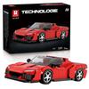 298PCS Speed Racing Car Building Blocks City Sport Vehicle Bricks 1:24 Model Collection Desktop Display Kids Toys Holiday Gifts