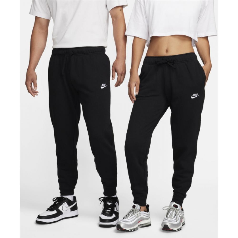 

Флисовые джоггеры со средней посадкой NIKE Sportswear Club W, черно-белые, DQ5192 010