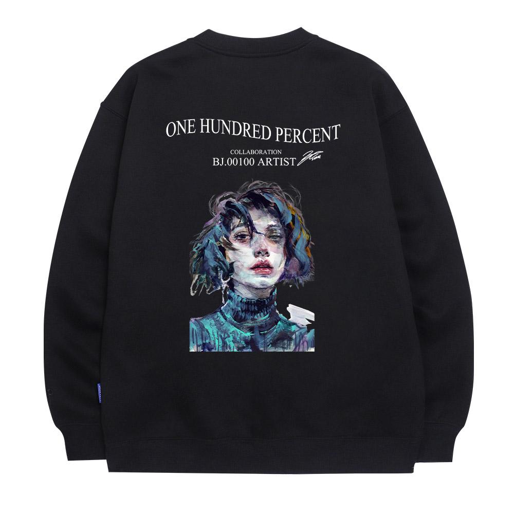 OHP Ohp X Bj.Ko Bshasha No.4 Fleece-Lined Sweatshirt