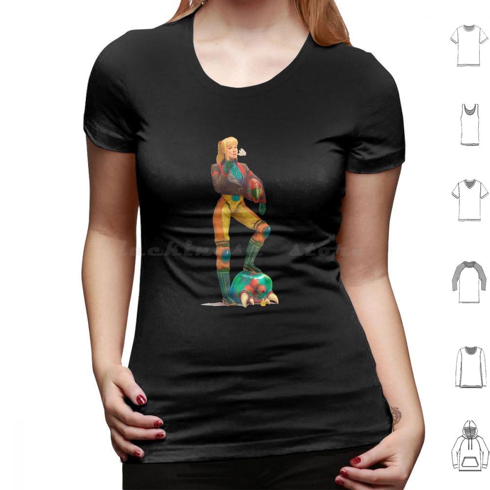 Metroid T-Shirt Herren Damen Kinder   Samus Metroid Spiel Videospiel Retro Zähes Küken Samus Aran Damen Stark Dread Weltraum-Pirat