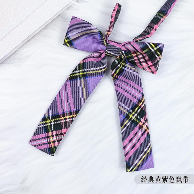 Jk Female Collar Flower Japanese Korean Version Free College Style Streamer Bow Bow Graduation Photo Male Tie Sailor Suit Tide