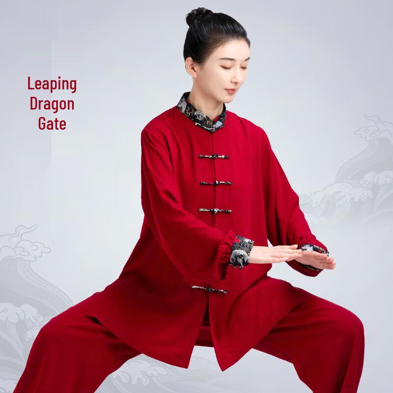 LIEYAO Unisex Tai Chi Performance and Practice Suit