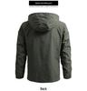 Men's Casual Hooded Jacket - Loose Fit, Perfect for Spring & Autumn.