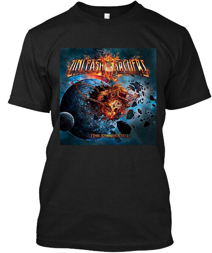 NEW! Popular Unleash the Archers Time Stands Still Canadian Music T-SHIRT Unisex T-Shirt S