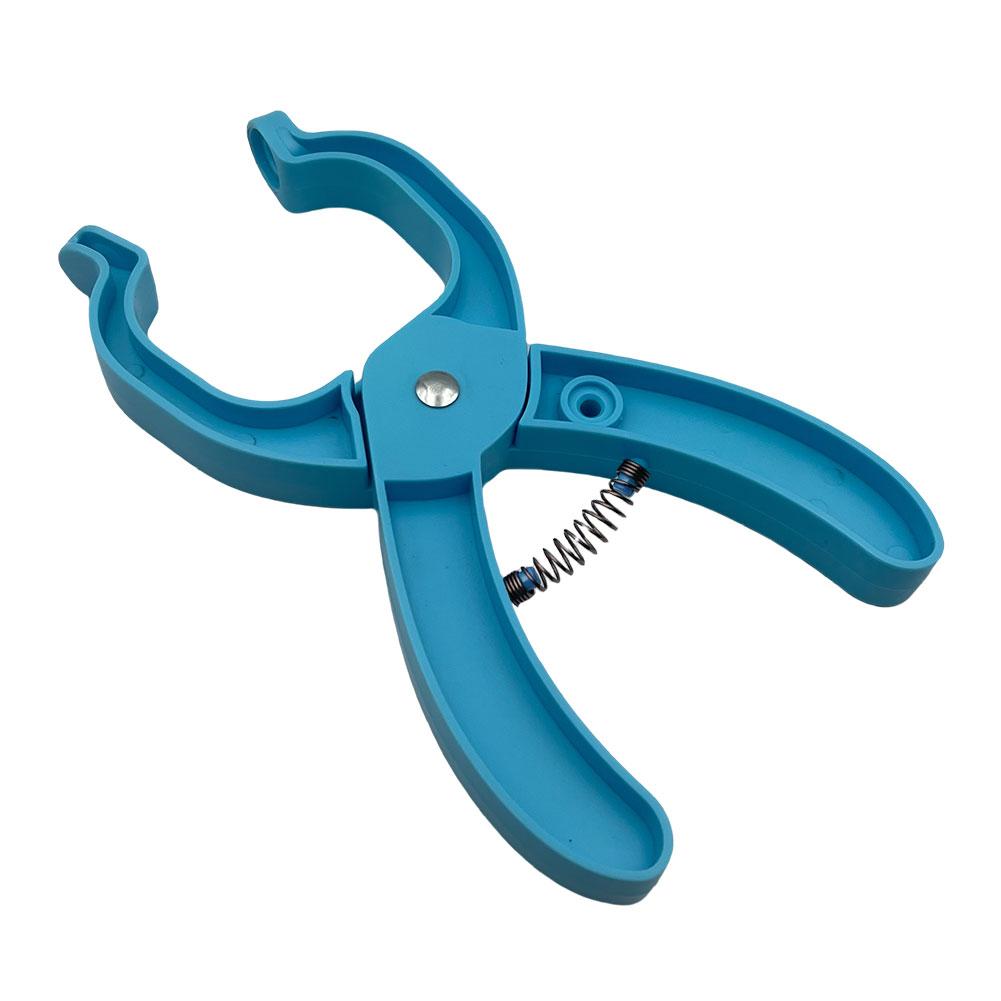 

Safety Eye Tool Safety Eye Auxiliary Tool Knitting Crochet Doll Safety Eye Pliers Tool for 5-30mm Animal Eyes Making синій