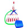 Children Toy Gifts Kids Outdoor Rocket Foot Pump Air Pressing Soaring Suit Jumps Powered Launcher Game Kid Friendly Entertaining Fun Play Safe