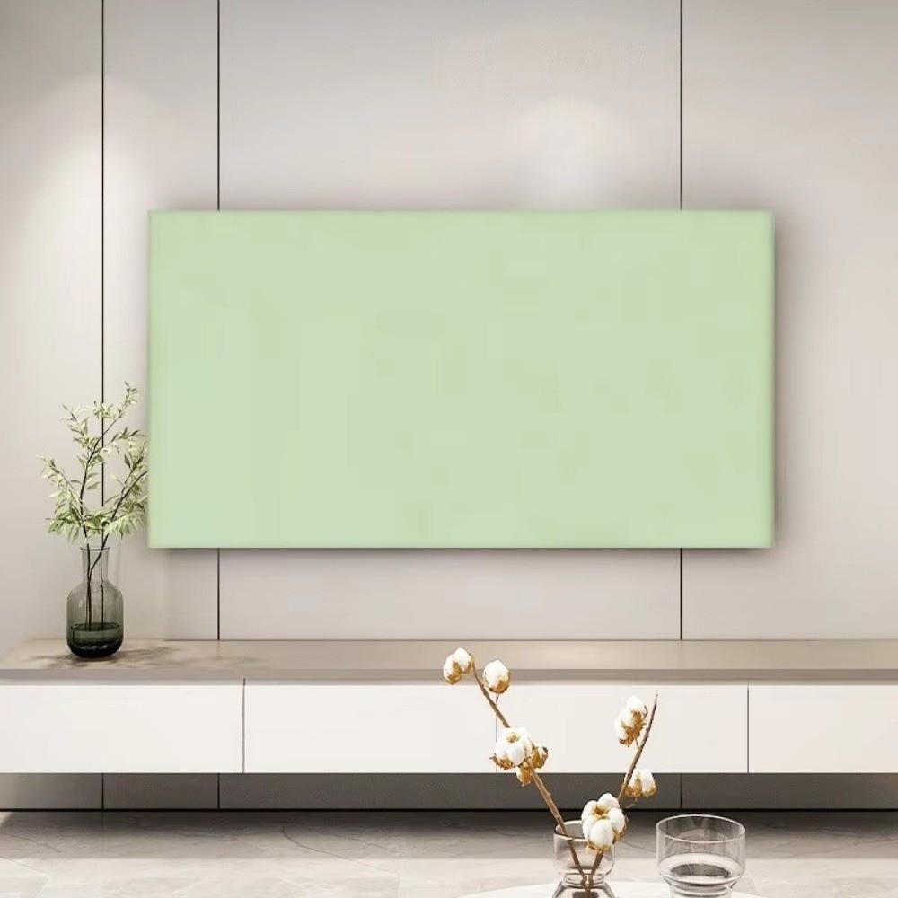 Solid Color TV Hood Cover Dustproof TV Dust Cloth Household LCD Dust Cover  Sun Protection