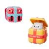 Kids' Cartoon Cat Pullback Inertia Car Toy - Fun Birthday Gift