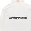 Emporio Armani Ss23 Letter Print Hooded Long Sleeve Sweatshirt Men Sweatshirt Beige 6L1ML9-1JWPZ-01E1