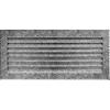 Vent Cover FRESH 17x37 Black and Silver