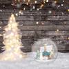 5PCS Bauble Ornament Christmas Transparent Ball Christmas Trees Open Ball Box  Parties