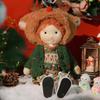 BlissfulPixie Handgefertigte Waldorfpuppe - Cora, 30cm, Weich, Niedliches Plüschtier für Mädchen, Perfekt für Kinder