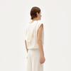 Less 2024 Spring Sleeveless Hooded Vest