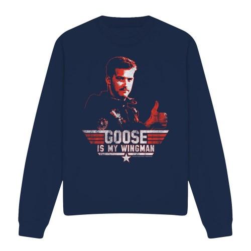 Top Gun Unisex Adult Wingman Goose Sweatshirt