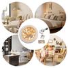 Ceiling Light Fixture With Fan Bedroom Ceiling Fans With Led Lights Remote Control Cooling Accessories Illumination Lamp For