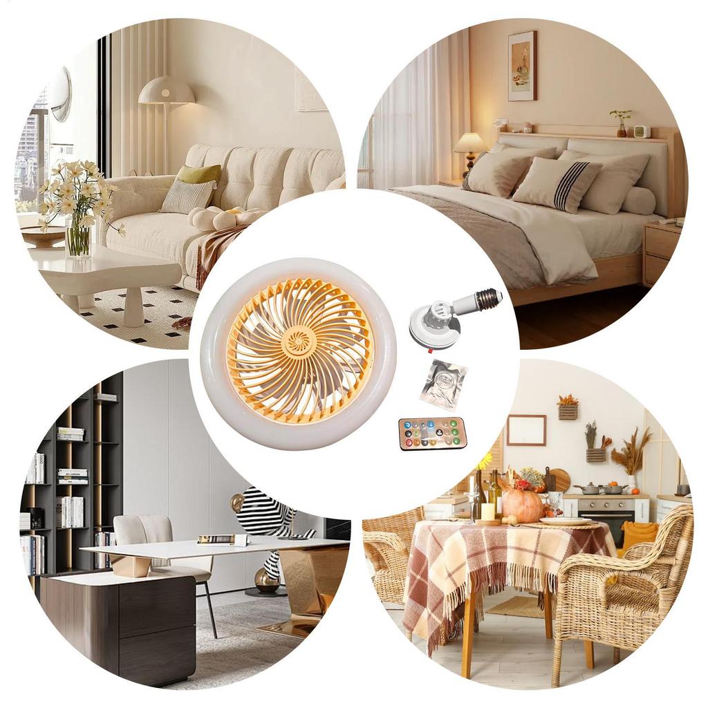 Ceiling Light Fixture With Fan Bedroom Ceiling Fans With Led Lights Remote Control Cooling Accessories Illumination Lamp For