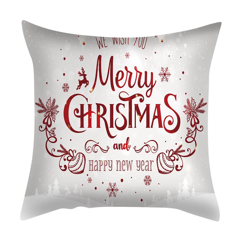 Cartoon Pillowcases Christmas Nordic Cross-border Special for Living Room Bedroom Cushion Cushions