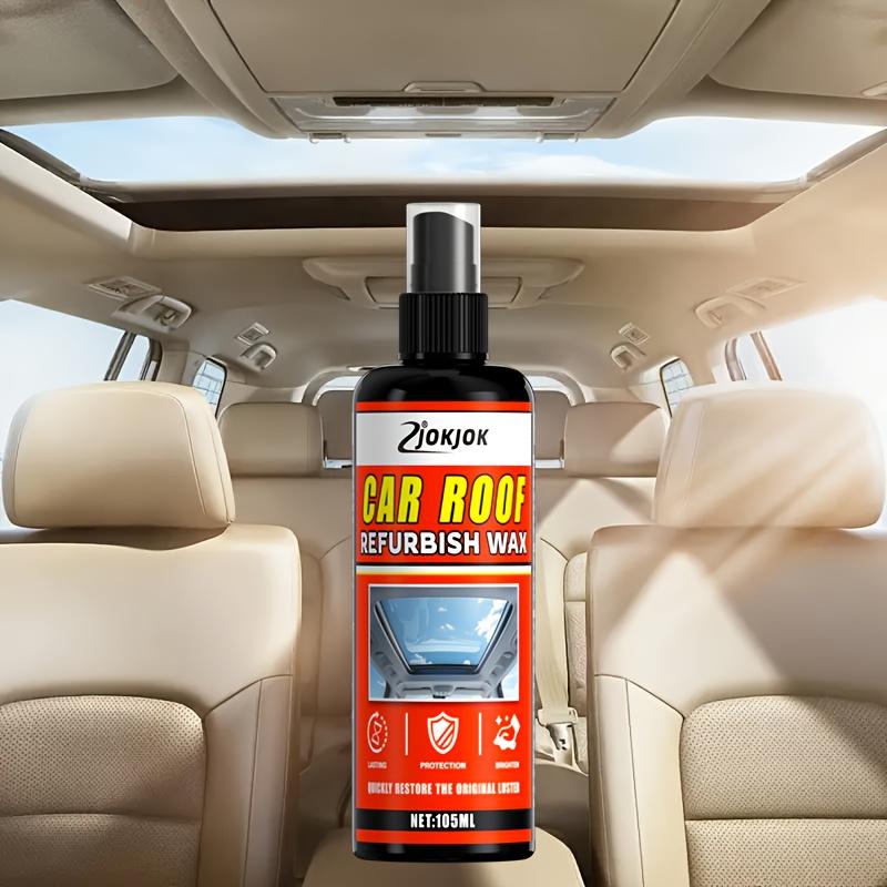 Plastic Gloss Renewal Spray, Multi-Functional Restorer, Restores Clean Shine,Gentle Neutral Agent,Car Interior Plastic Refresher