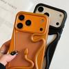 Luxury Large Hollow Electroplated Snake Case for iPhone 17 16 15 14 13 12 11 Pro Max Plus Plating Armor Cooling 3D Phone Cover